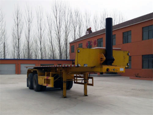 平板自卸半挂车