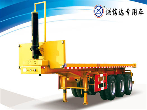 平板自卸半挂车